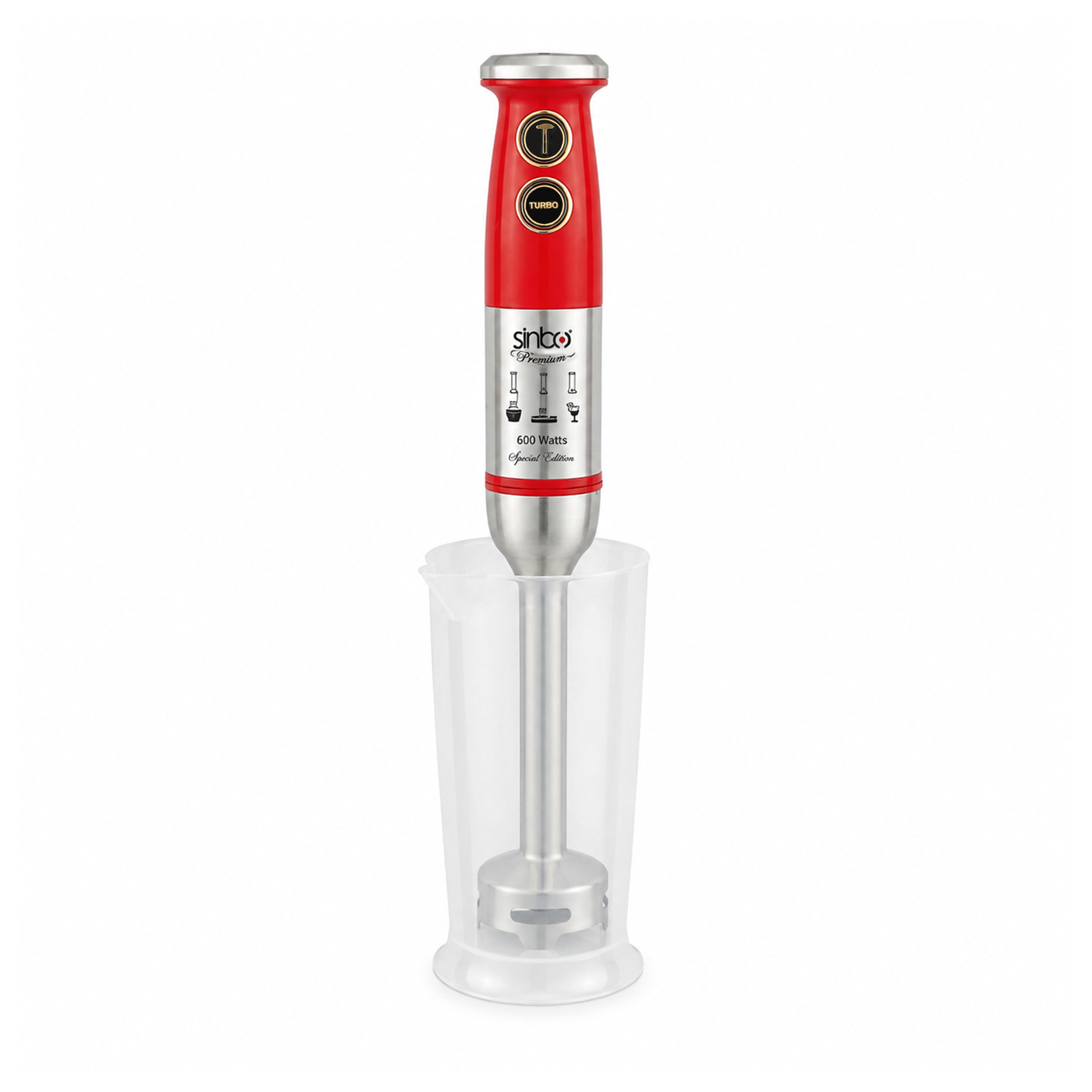 Sinbo Premium 600 Watt, 500 ML Jar Stainless Steel Hand Blender