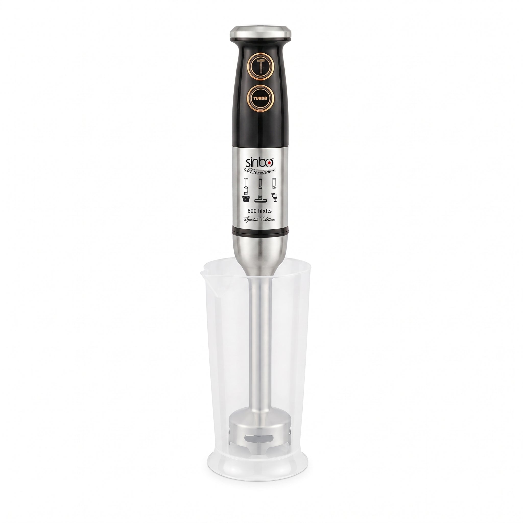 Sinbo Premium 600 Watt, 500 ML Jar Stainless Steel Hand Blender