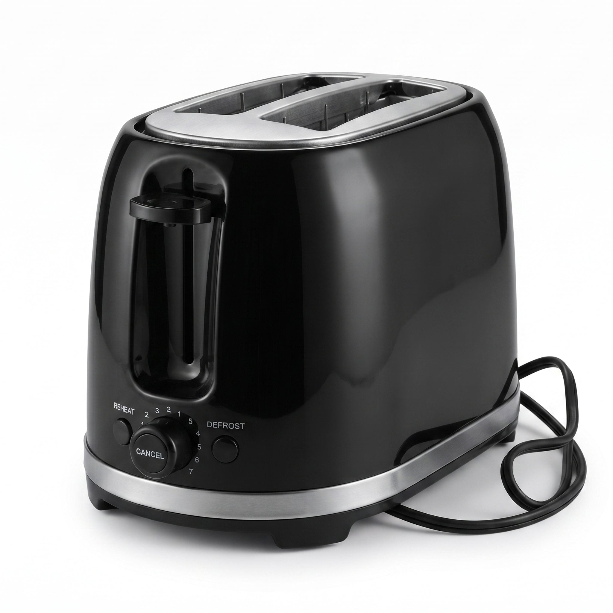 DSP Black Stainless Steel Toasters