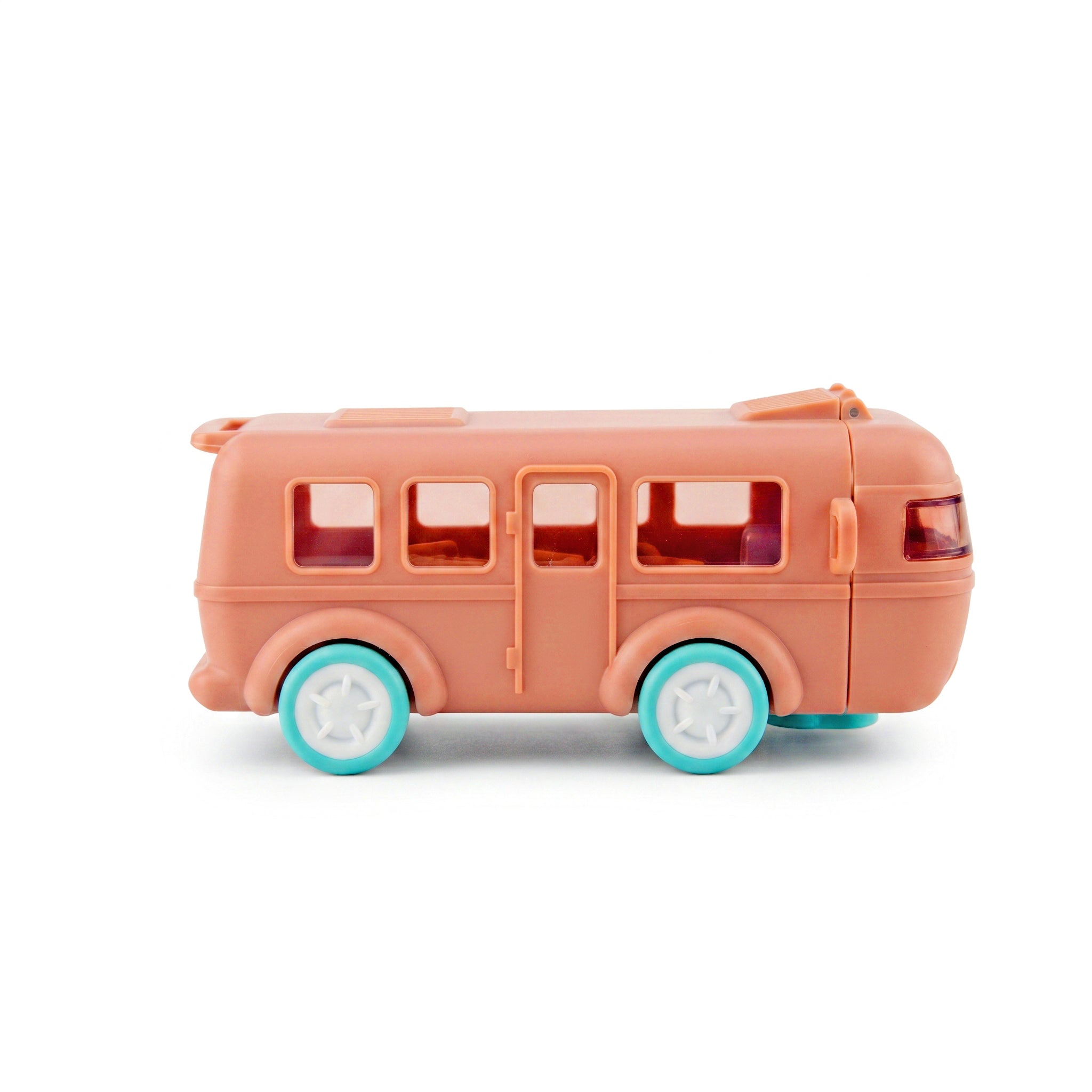 S.G 500 ML Plastic Bus-Shaped Drinking Bottle