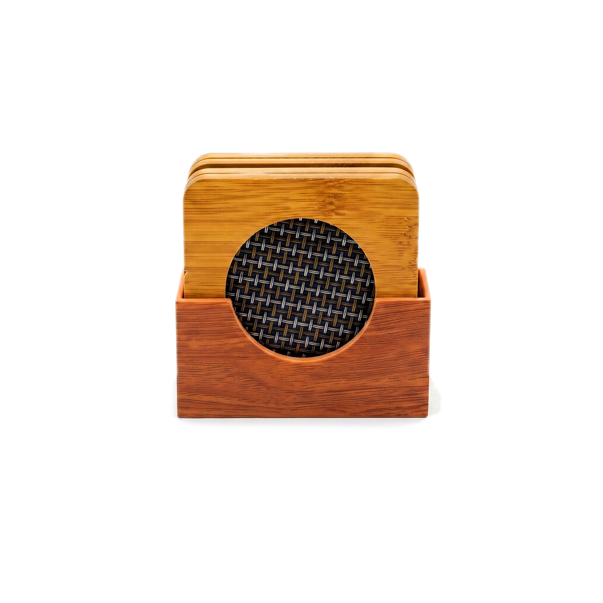 A1 6-Piece Wooden Mat Coaster Set