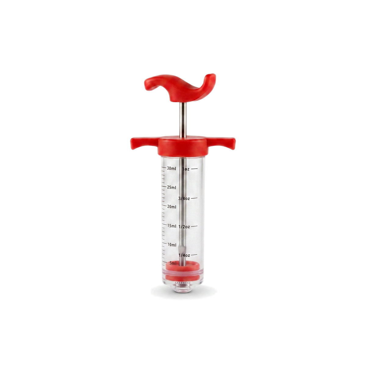 Best 30 ML / 1 Oz Plastic Red Food Injector Kaka Bawa Sons