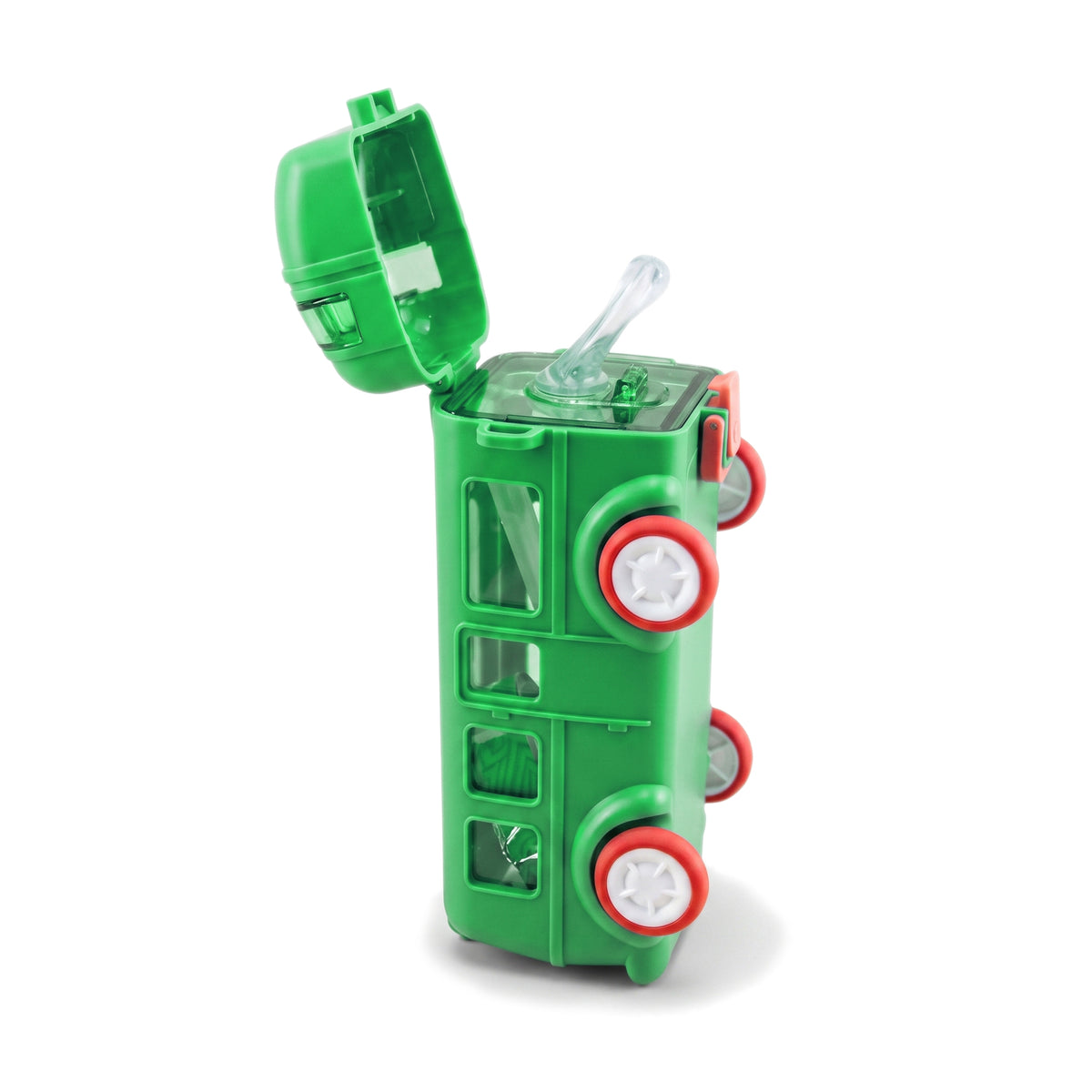 S.G 500 ML Plastic Bus-Shaped Drinking Bottle