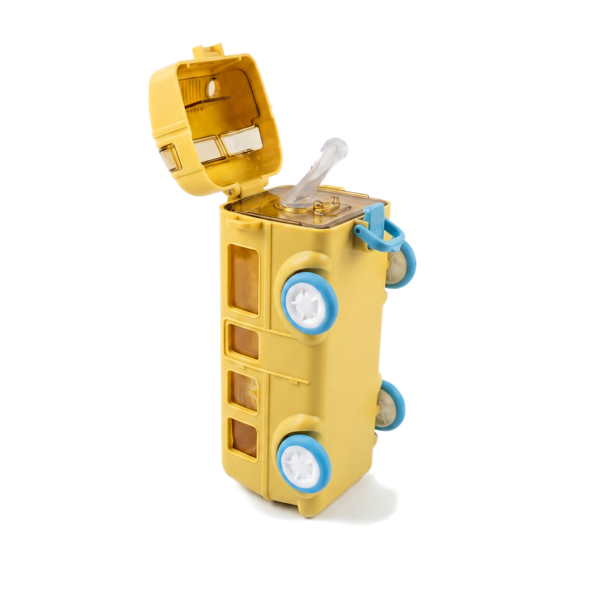 S.G 500 ML Plastic Bus-Shaped Drinking Bottle