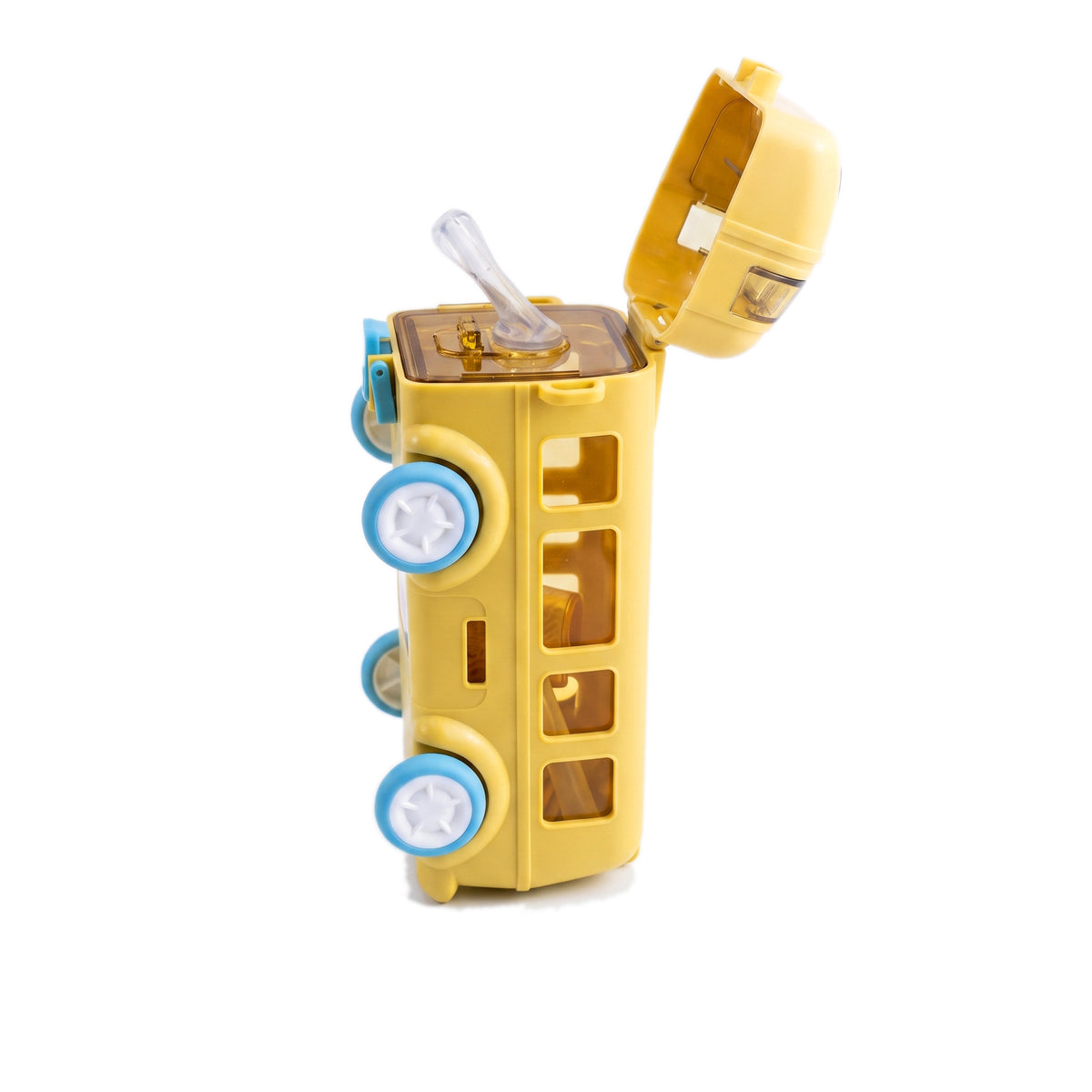 S.G 500 ML Plastic Bus-Shaped Drinking Bottle