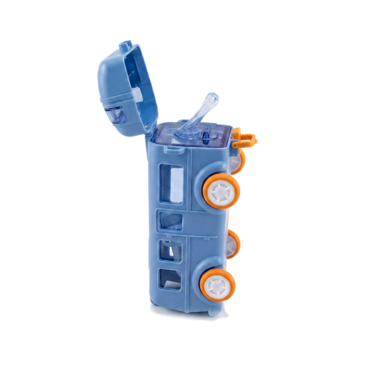 S.G 500 ML Plastic Bus-Shaped Drinking Bottle