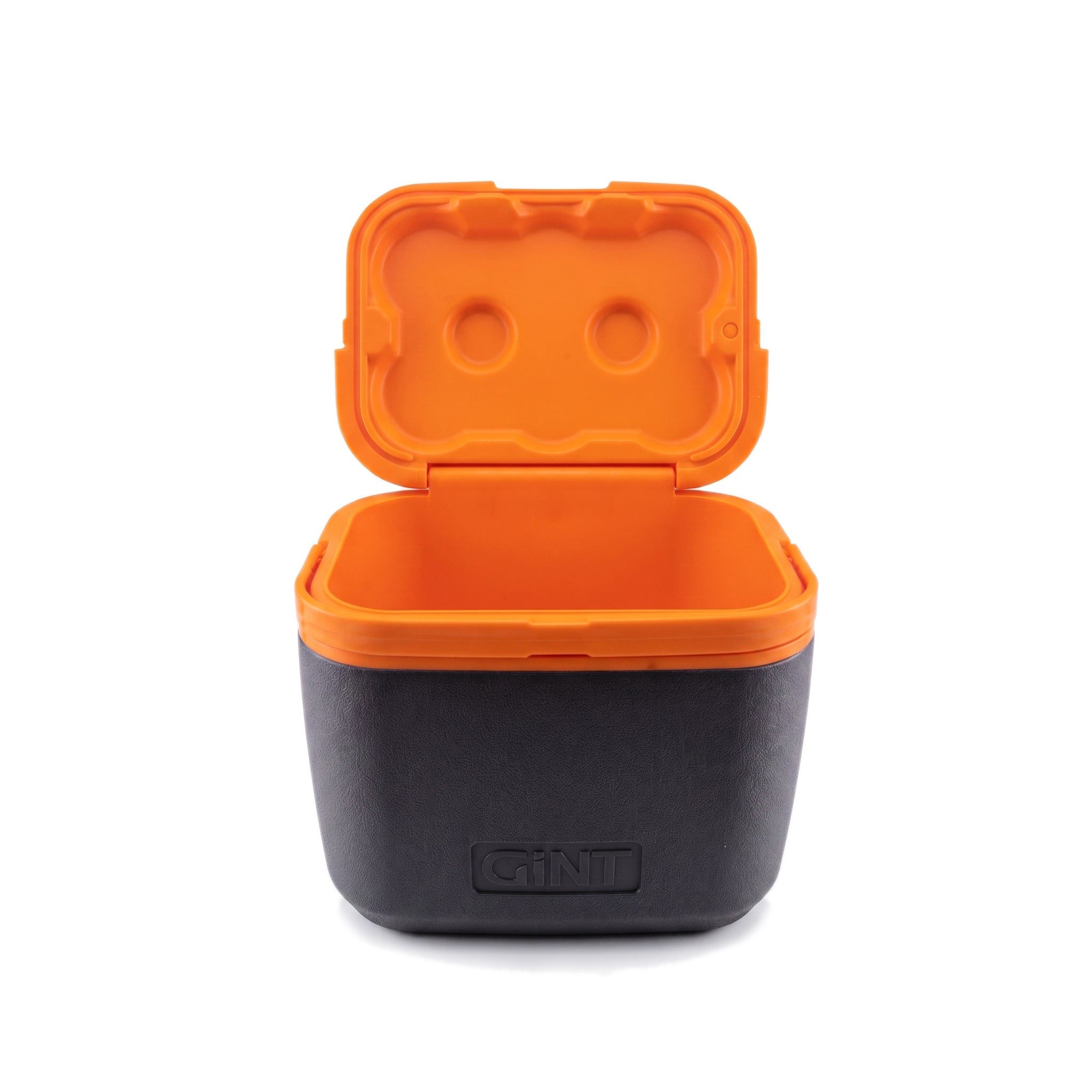 Gint 5-Liter Black & Orange Plastic Ice Box