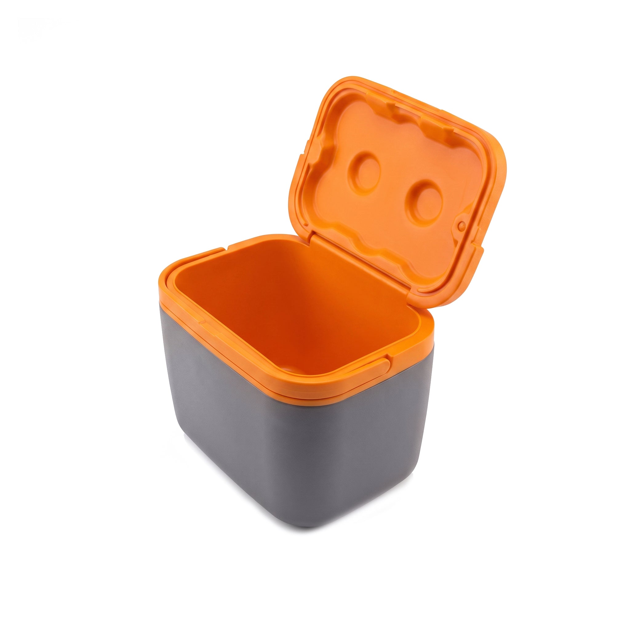 Gint 5-Liter Black & Orange Plastic Ice Box