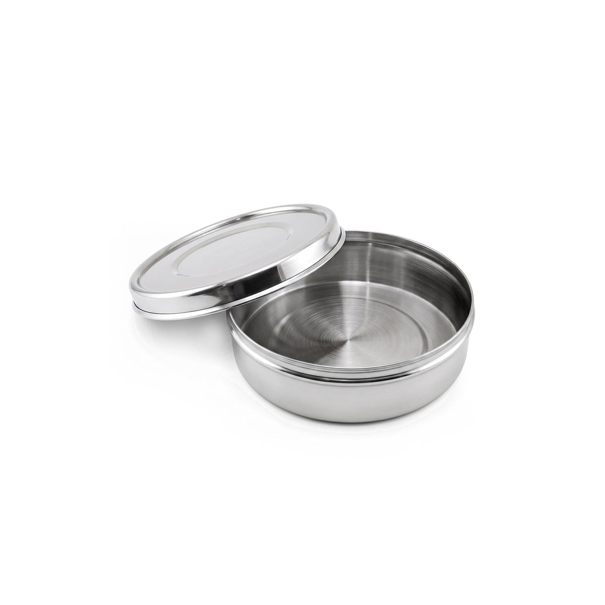 R/S  Stainless Steel Flat Storage Box Kaka Bawa Sons