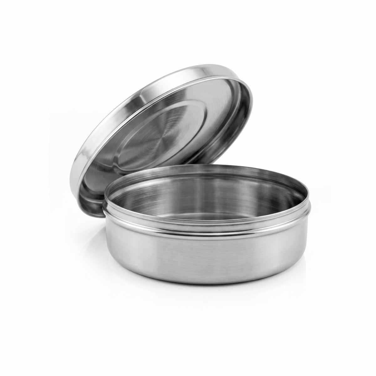 R/S  Stainless Steel Flat Storage Box Kaka Bawa Sons