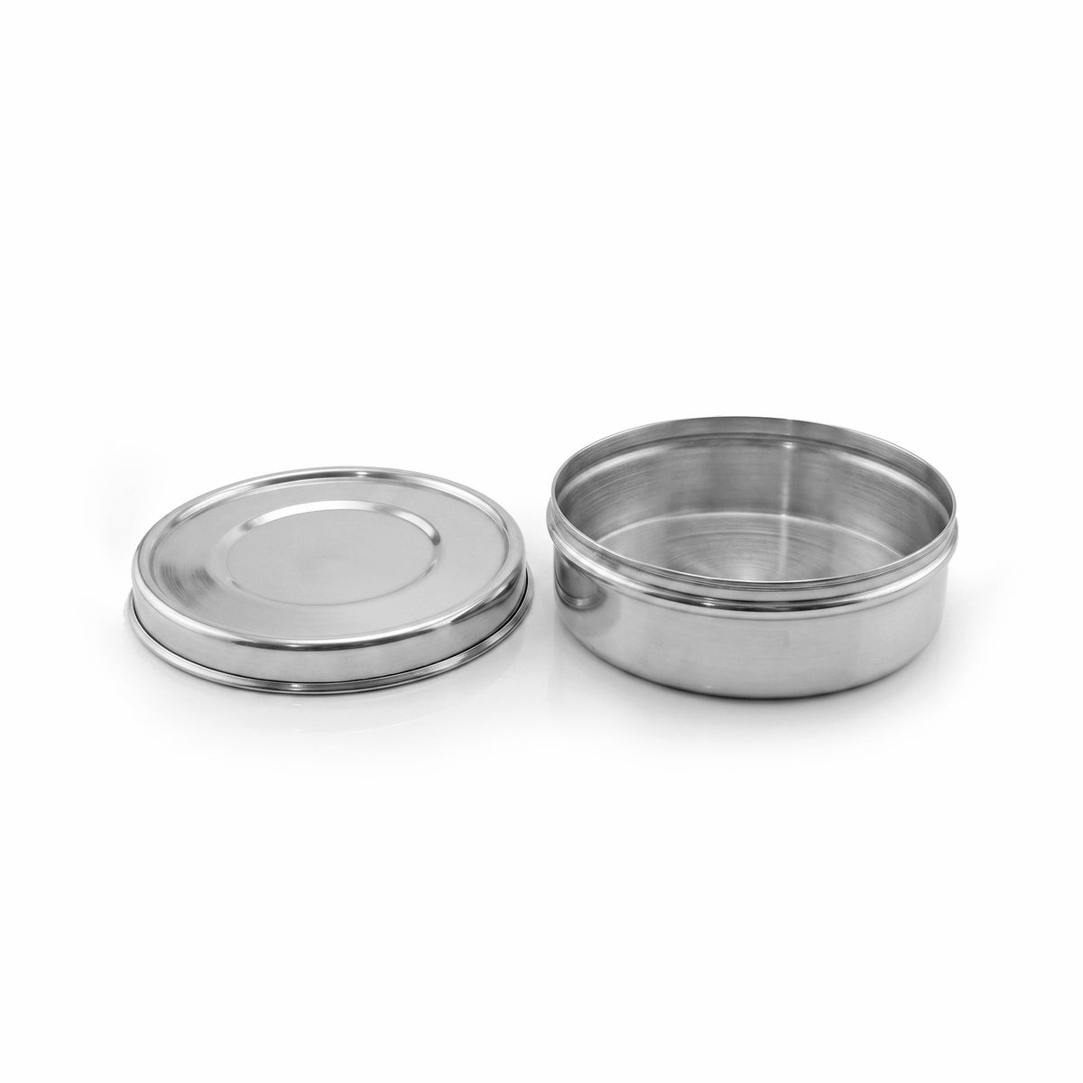 R/S  Stainless Steel Flat Storage Box Kaka Bawa Sons