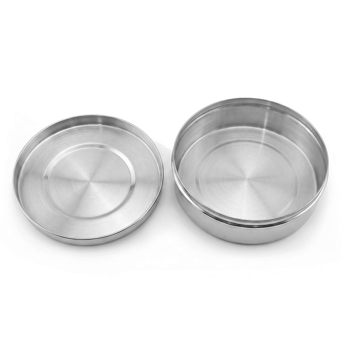 R/S  Stainless Steel Flat Storage Box Kaka Bawa Sons