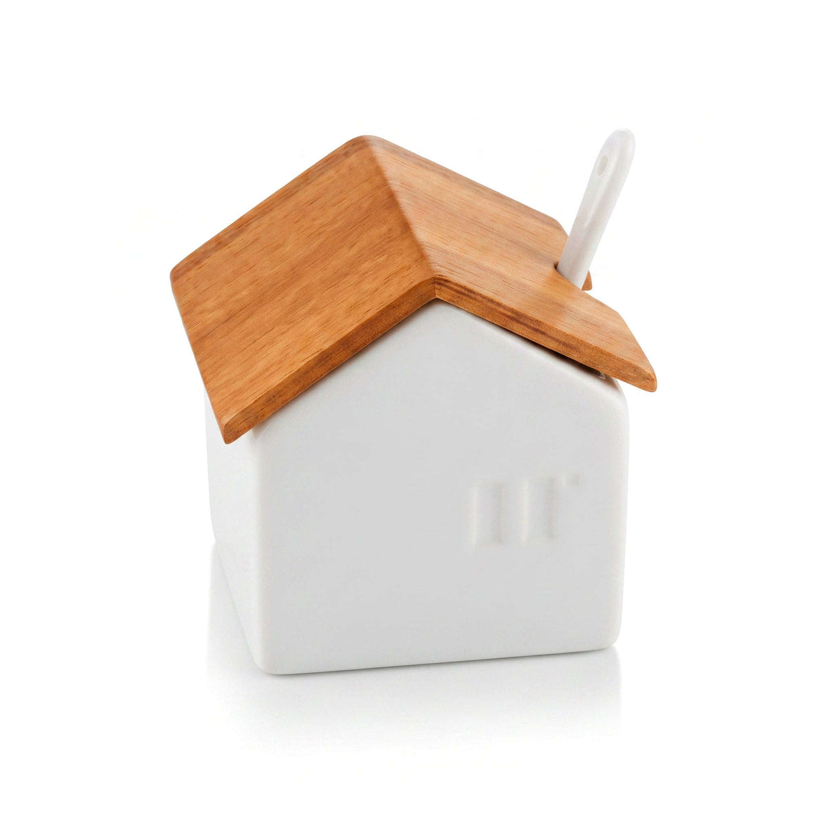 Danny Home 300 ML Ceramic House Shape Sugar Pot Kaka Bawa Sons