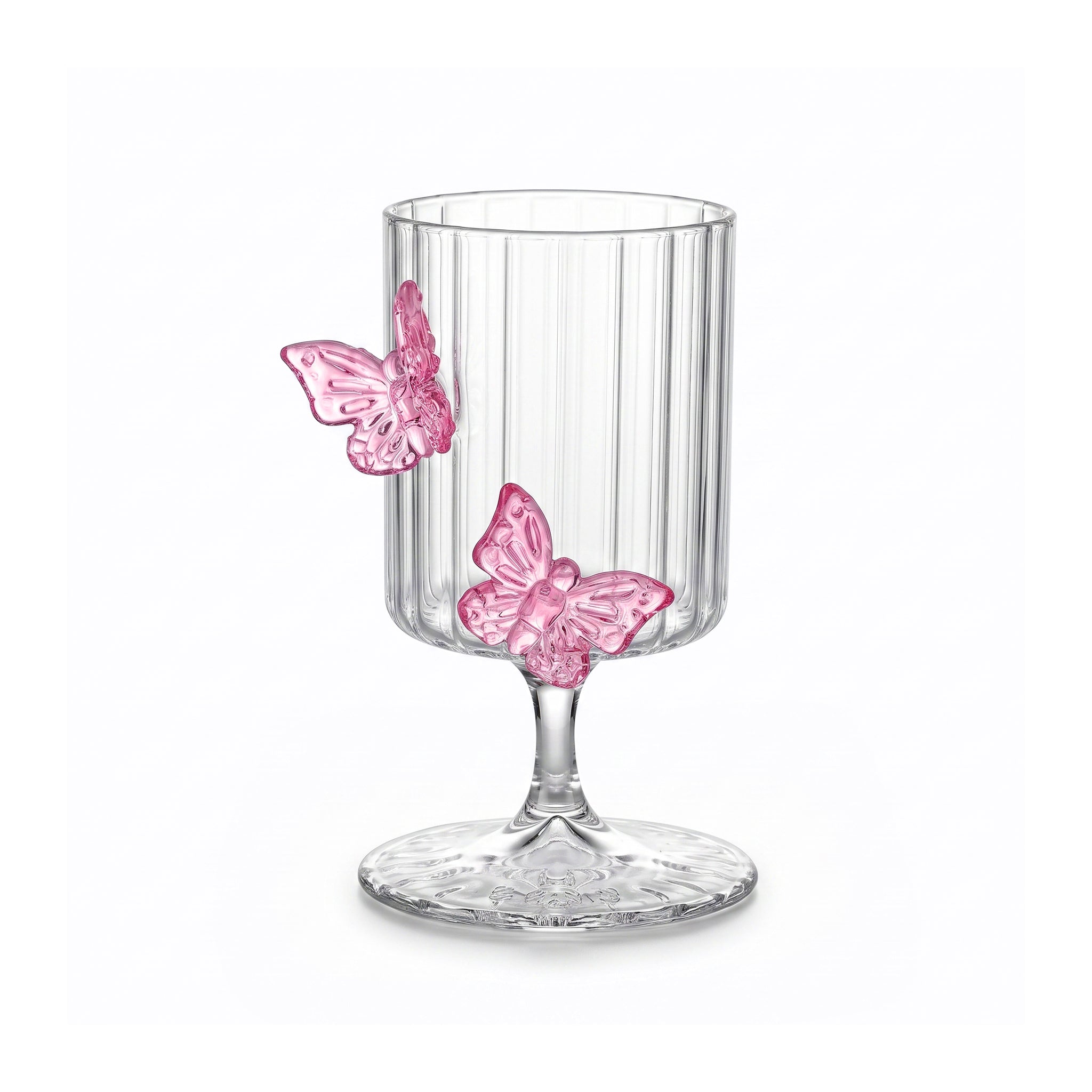 D.W.M  250 ML Butterfly Glass Goblet