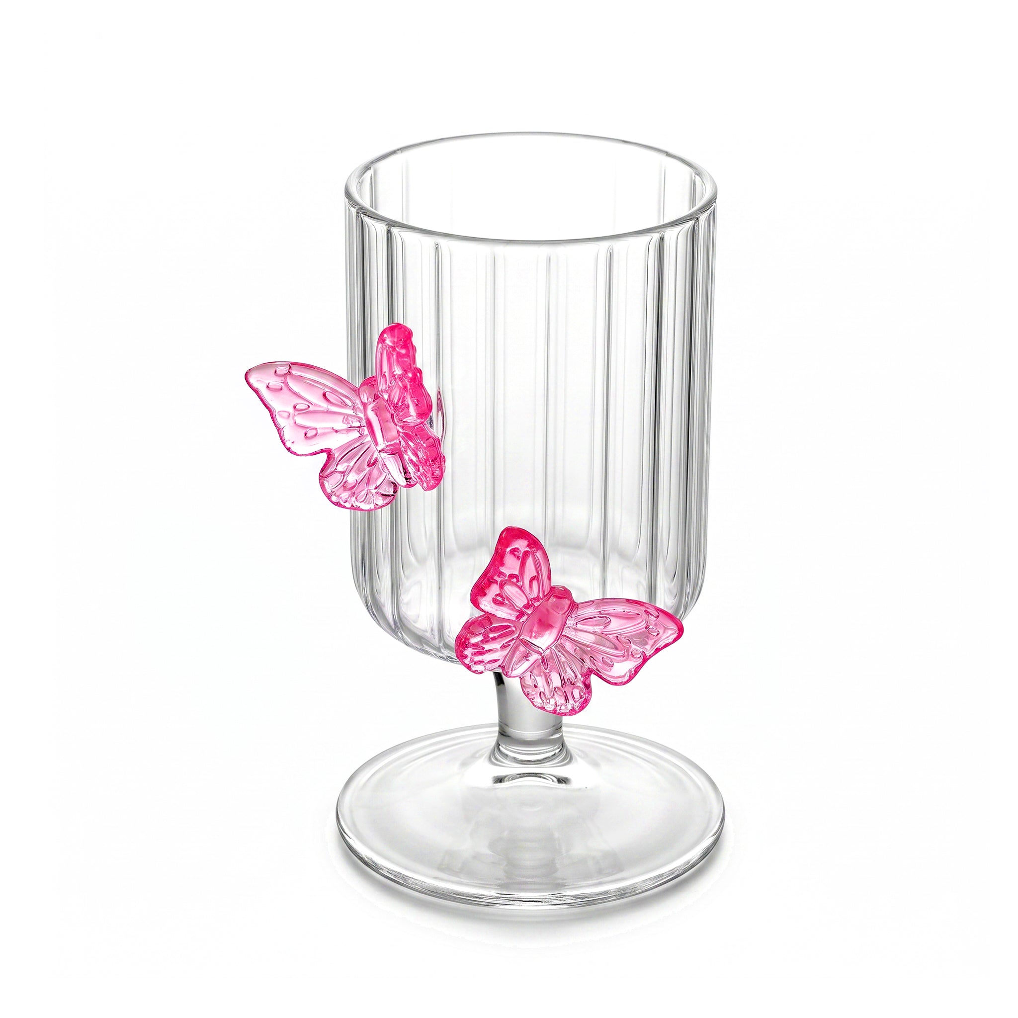 D.W.M  250 ML Butterfly Glass Goblet