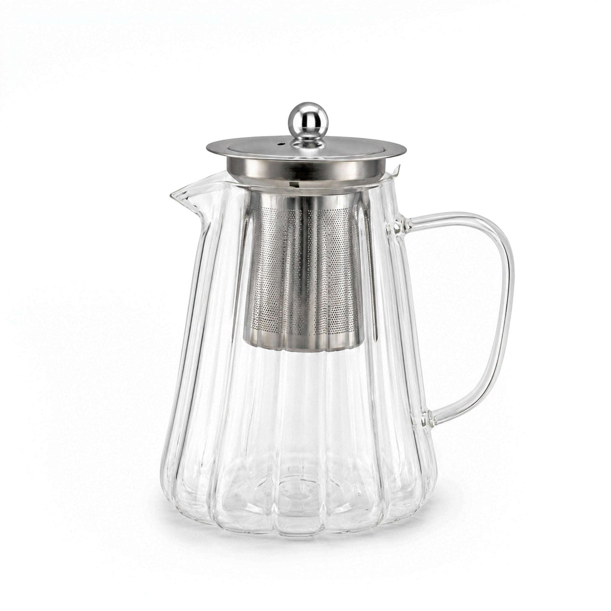 Danny Home Glass Tea Pots With Steel Infuser Kaka Bawa Sons