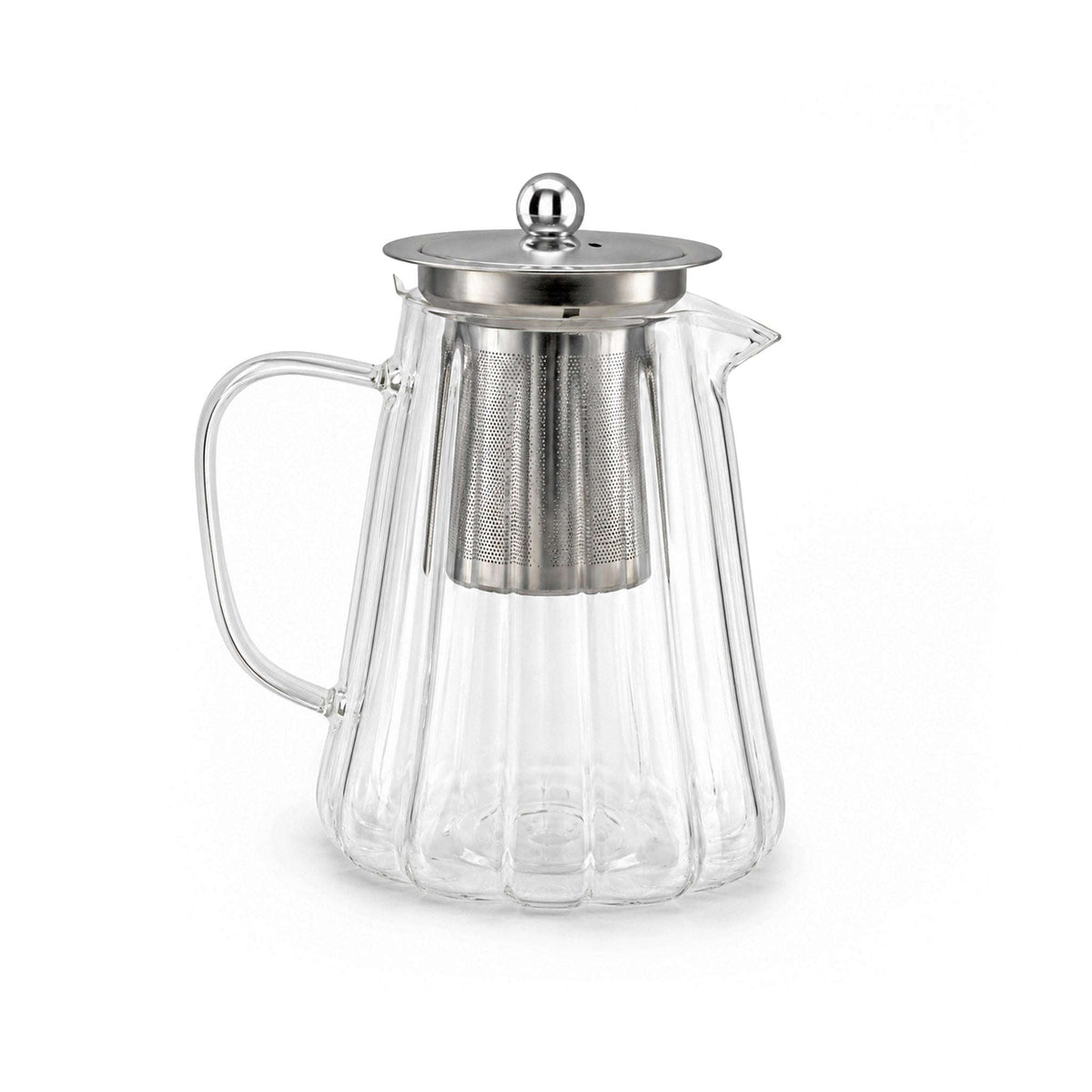 Danny Home Glass Tea Pots With Steel Infuser Kaka Bawa Sons