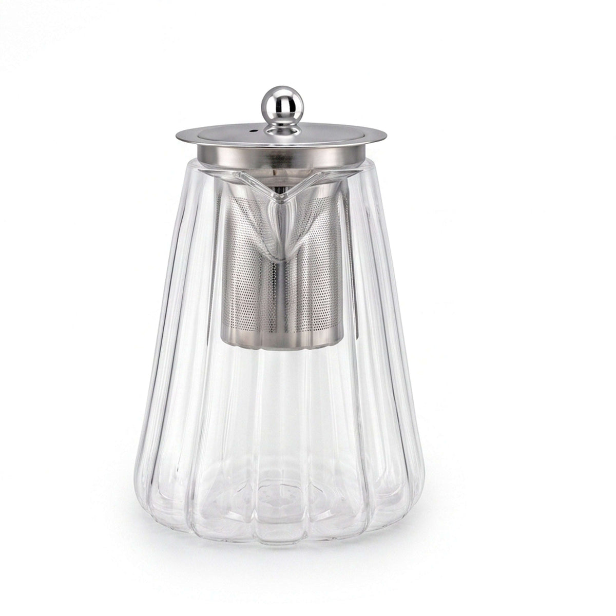 Danny Home Glass Tea Pots With Steel Infuser Kaka Bawa Sons