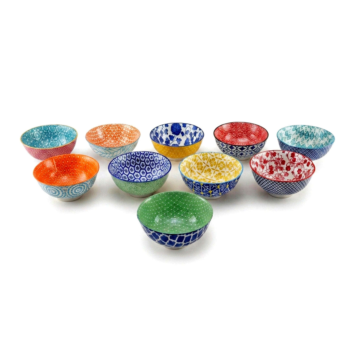 Danny Home 12 Cm Ceramic Color Bowl Set Kaka Bawa Sons