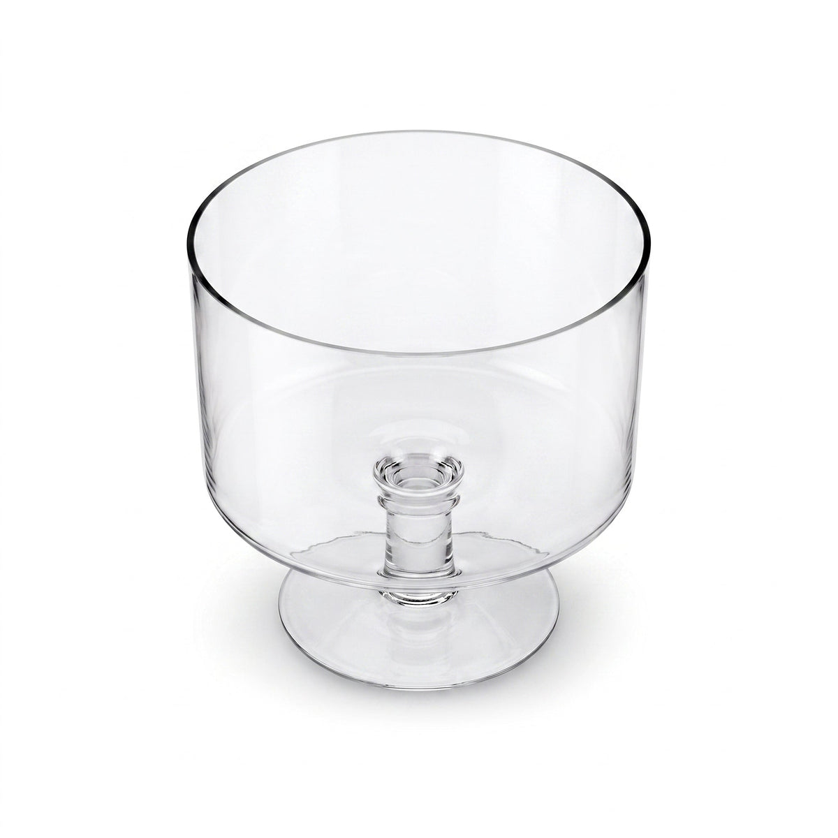 Danny Home 3.5-Liter 8-Inch Glass Trifle Bowl Kaka Bawa Sons