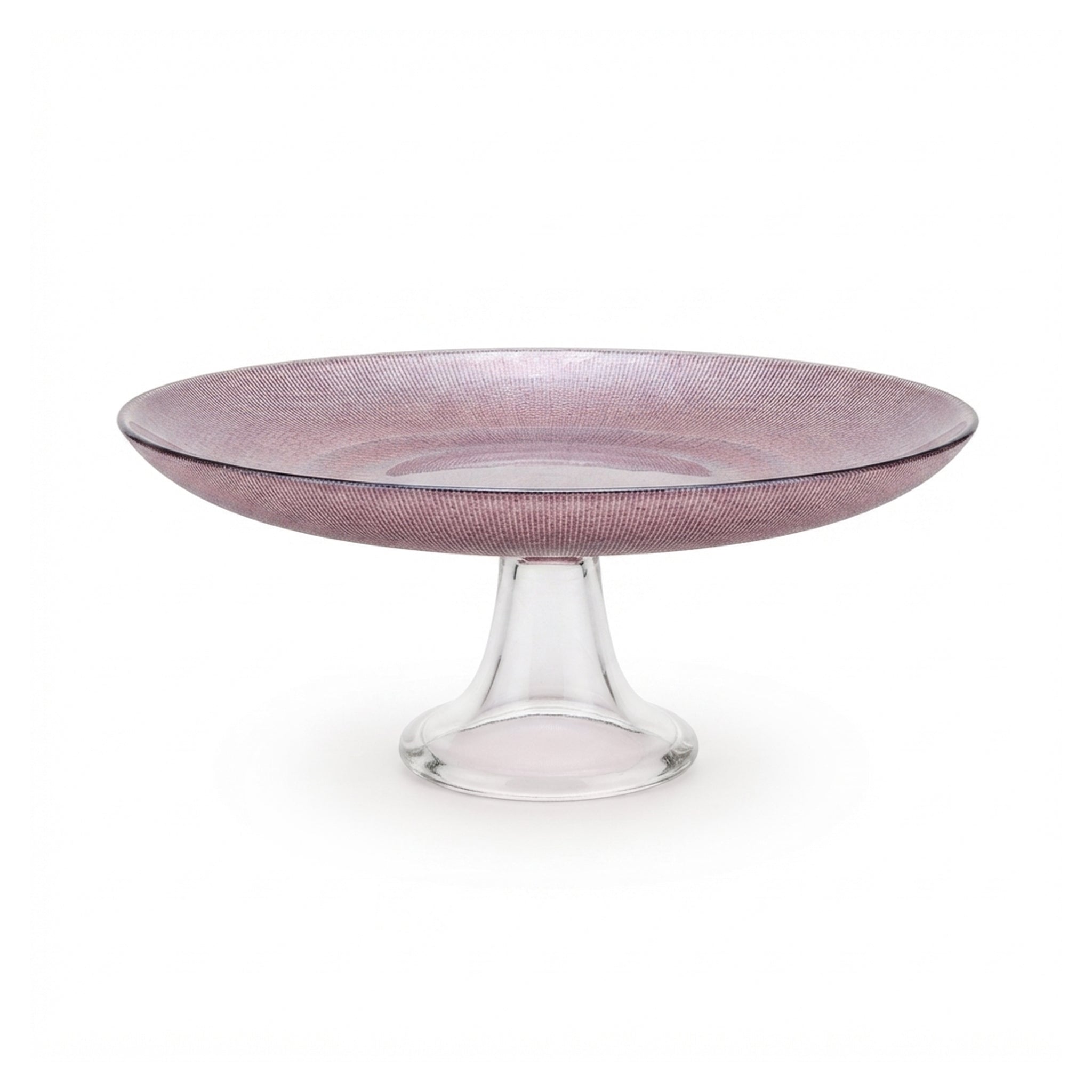 Danny Home 28 Cm Round Glass Cake Dish