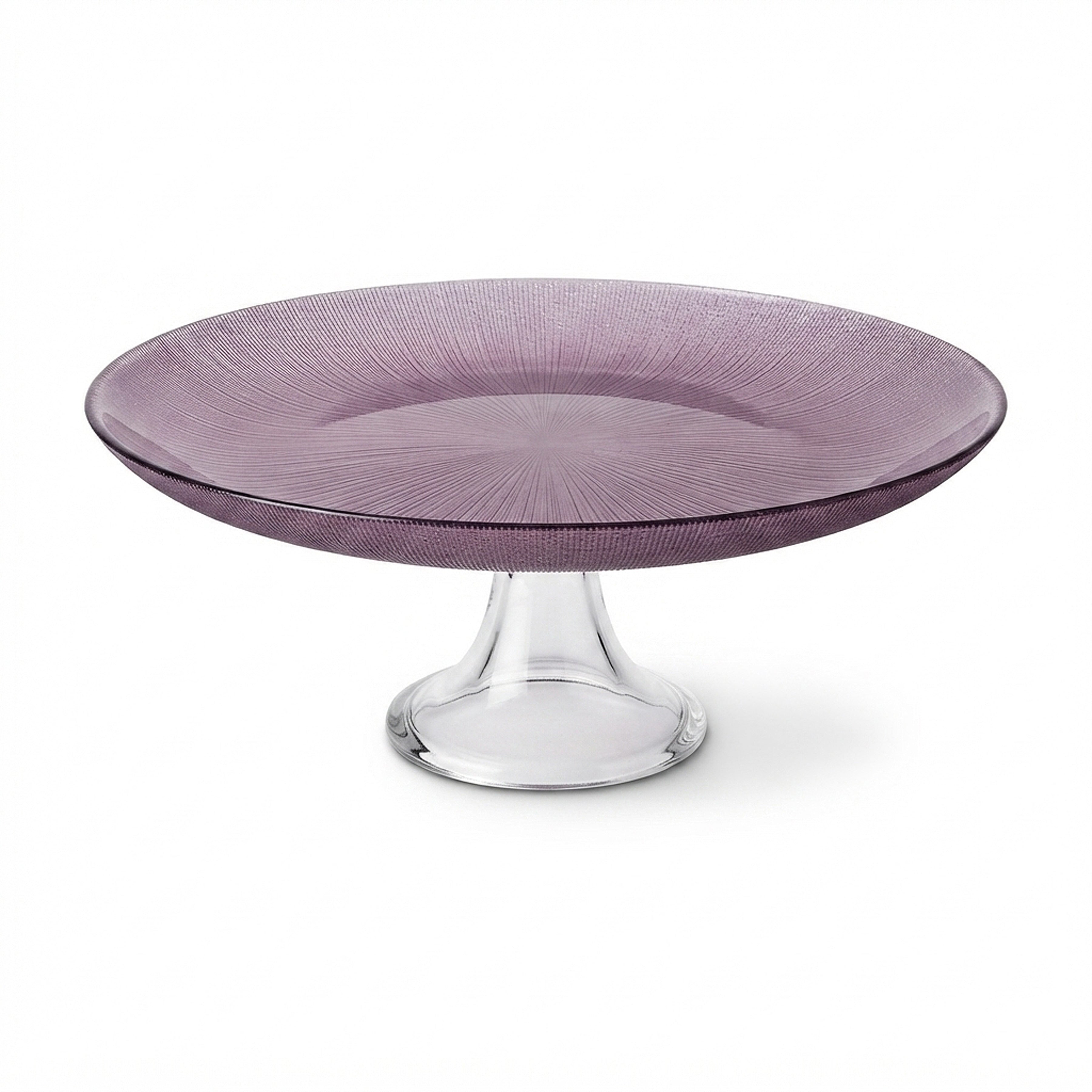 Danny Home 28 Cm Round Glass Cake Dish