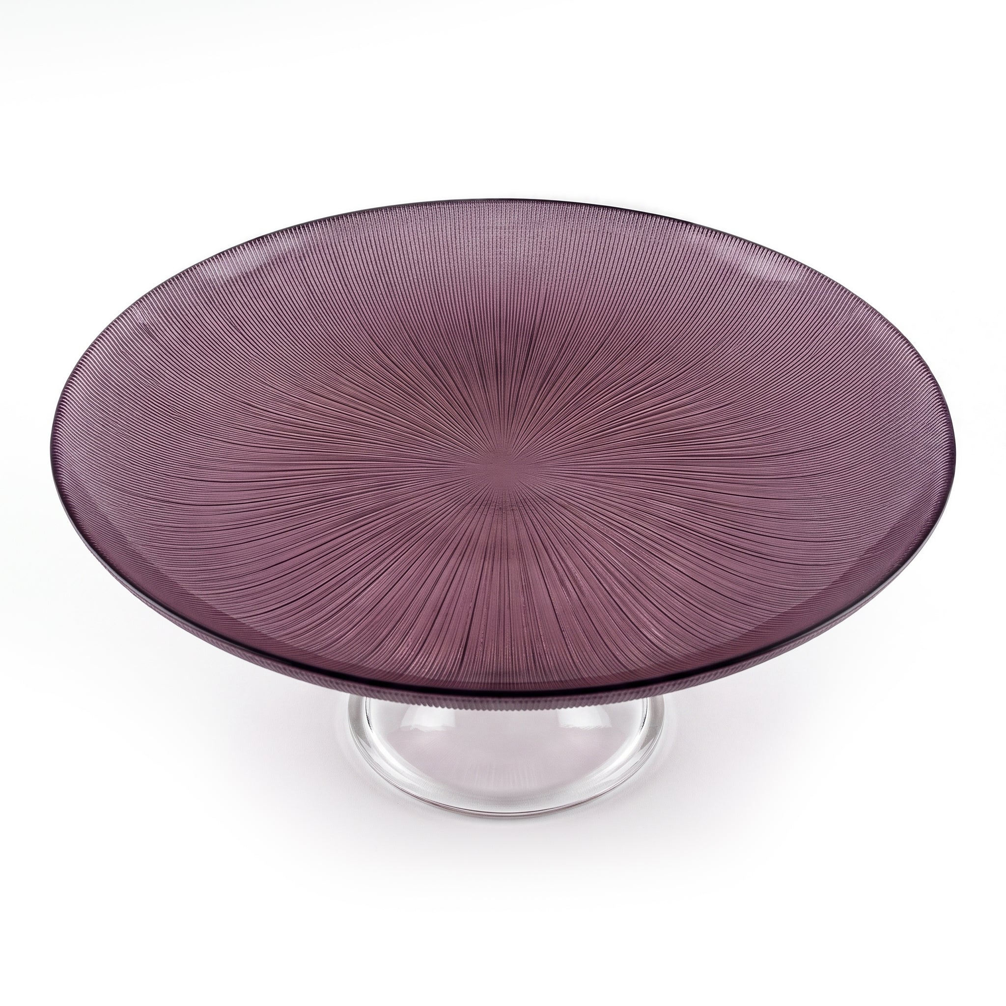 Danny Home 28 Cm Round Glass Cake Dish
