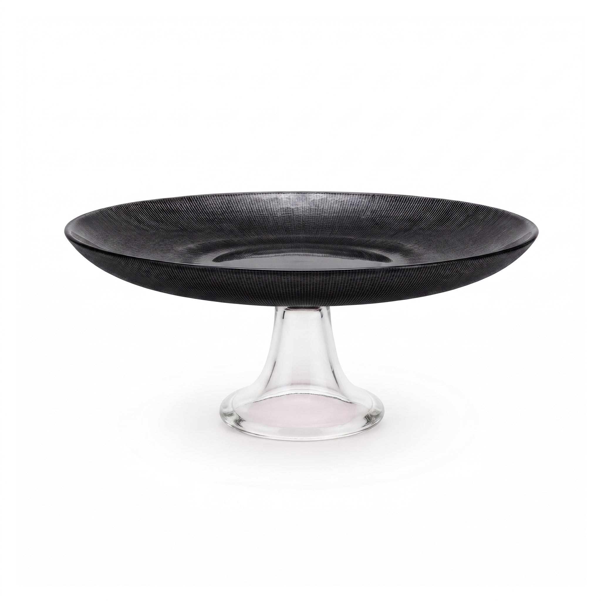 Danny Home 28 Cm Round Glass Cake Dish