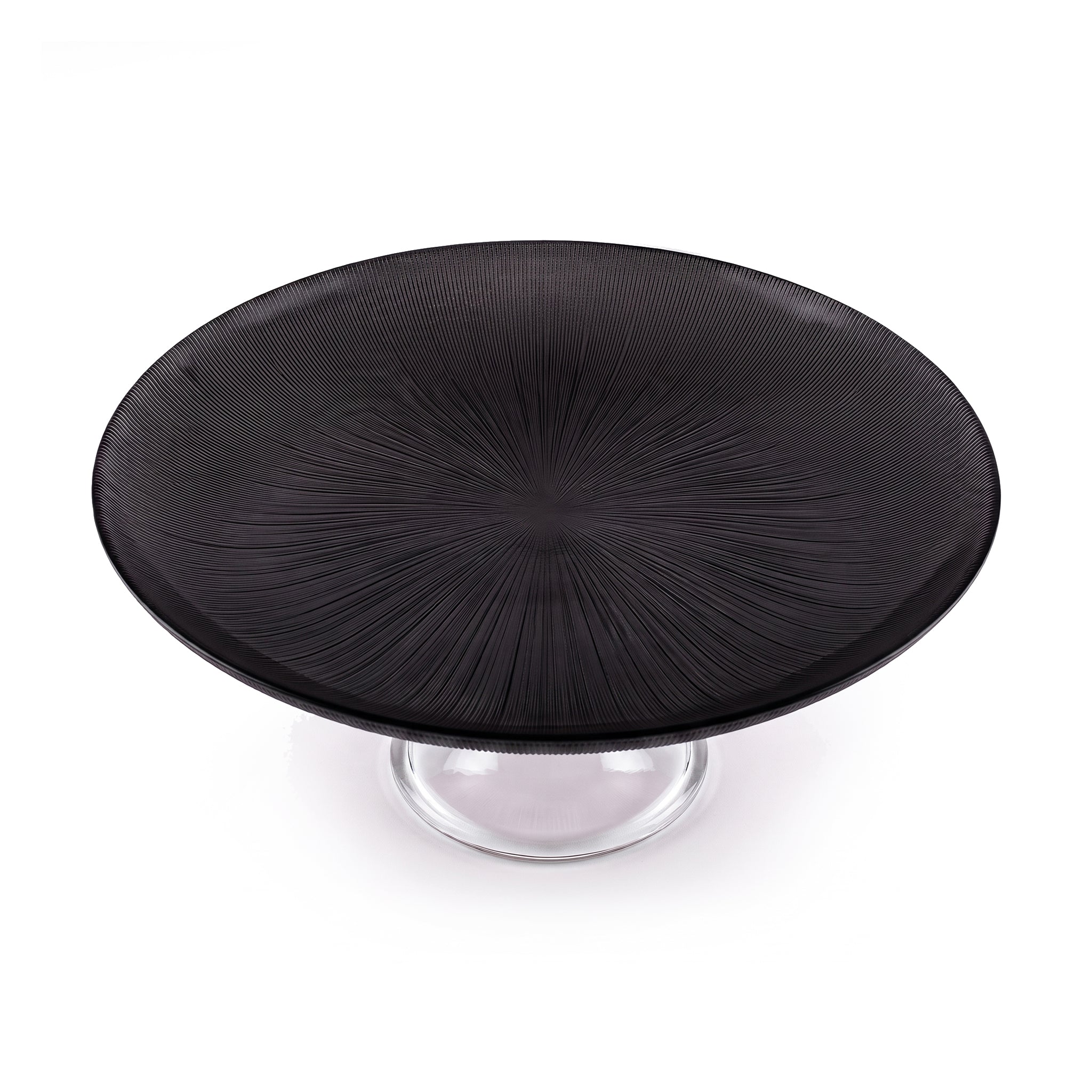 Danny Home 28 Cm Round Glass Cake Dish