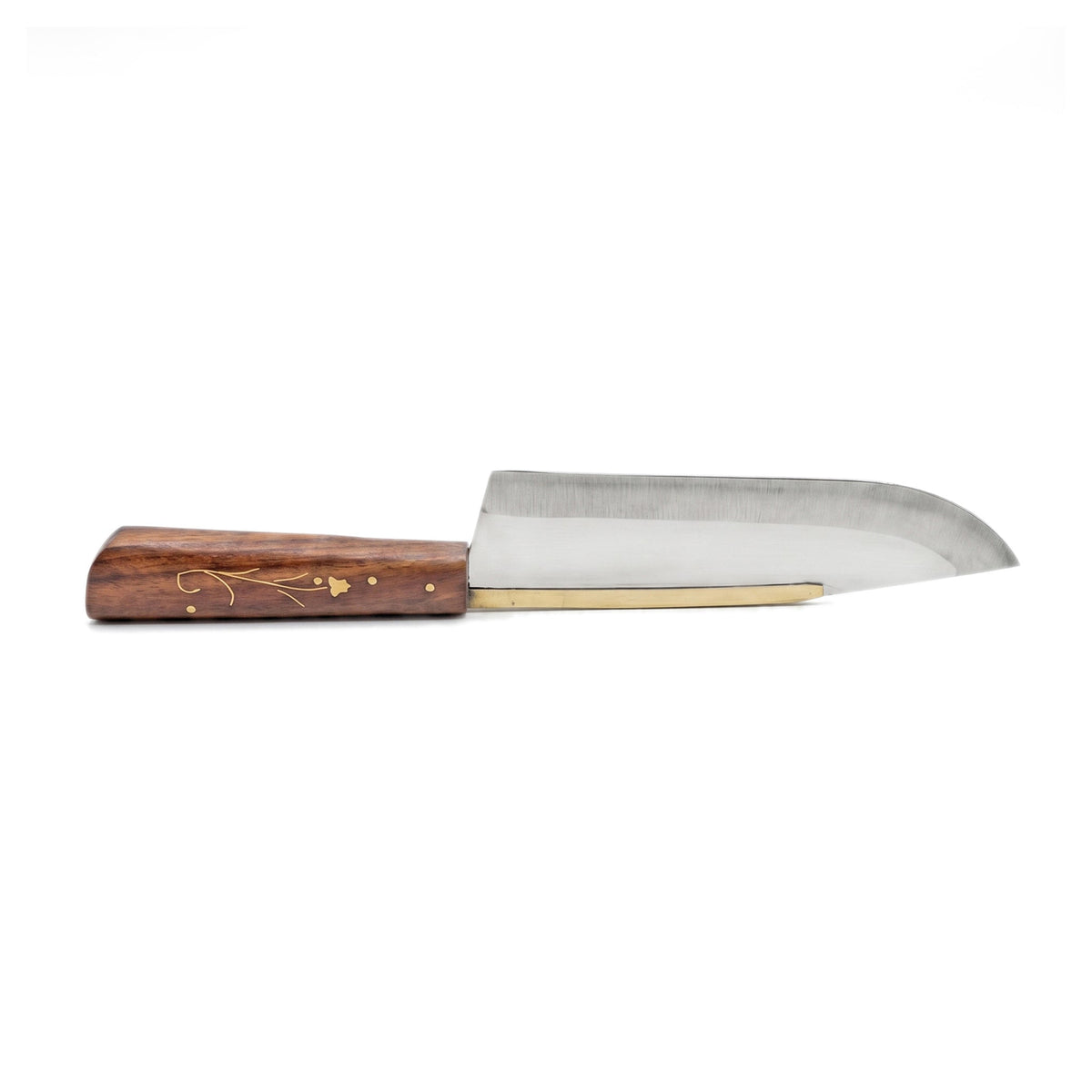 Z.B.K Stainless Steel Pointed Butcher Knife With Wooden Handle Kaka Bawa Sons