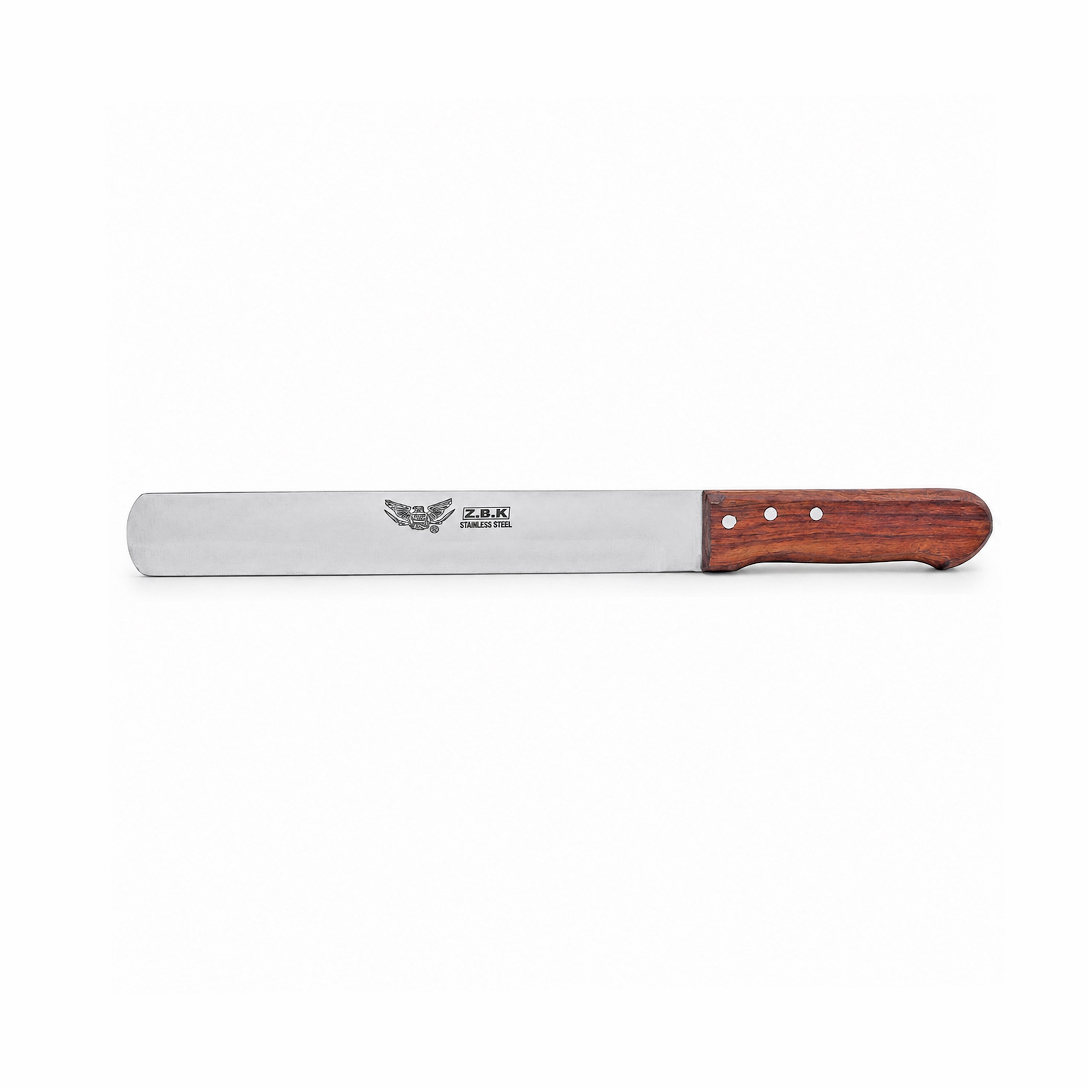 Z.B.K Stainless Steel Burger Knife With Wooden Handle
