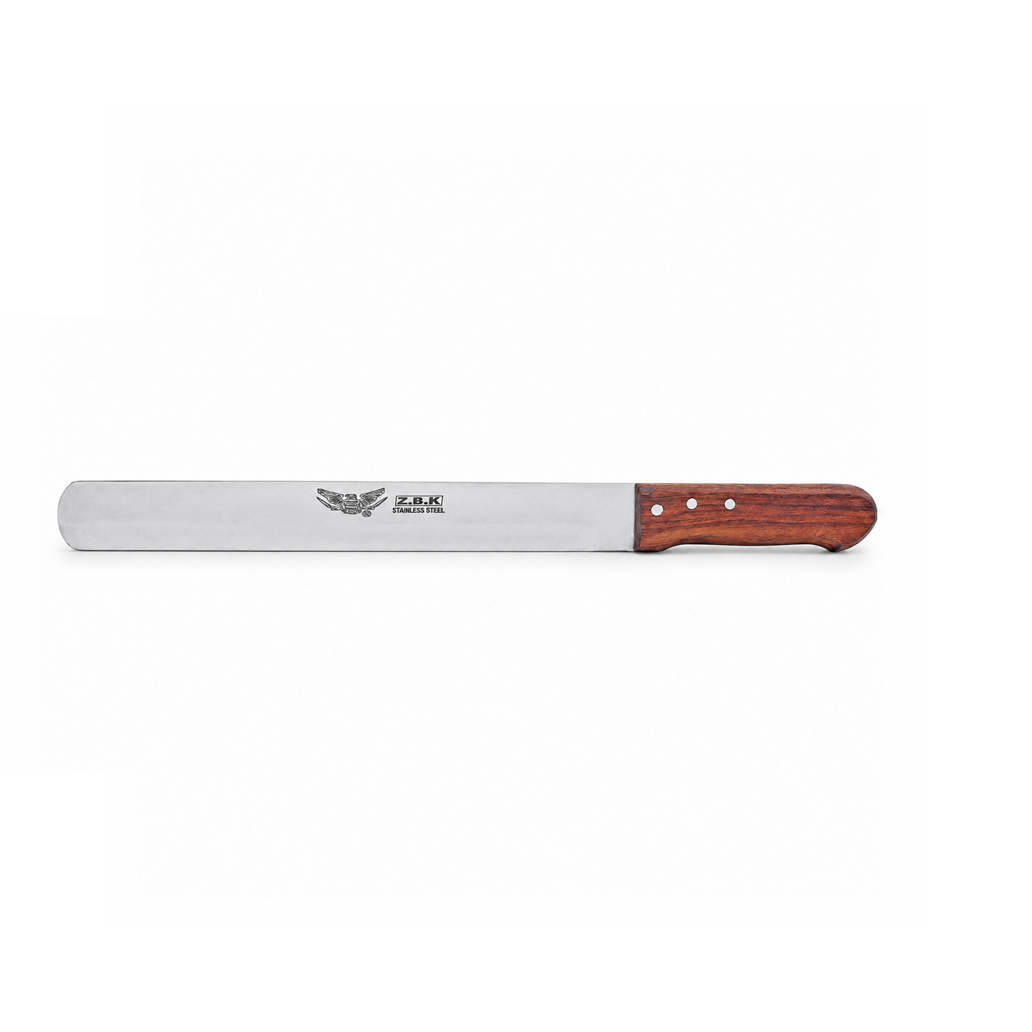Z.B.K Stainless Steel Burger Knife With Wooden Handle