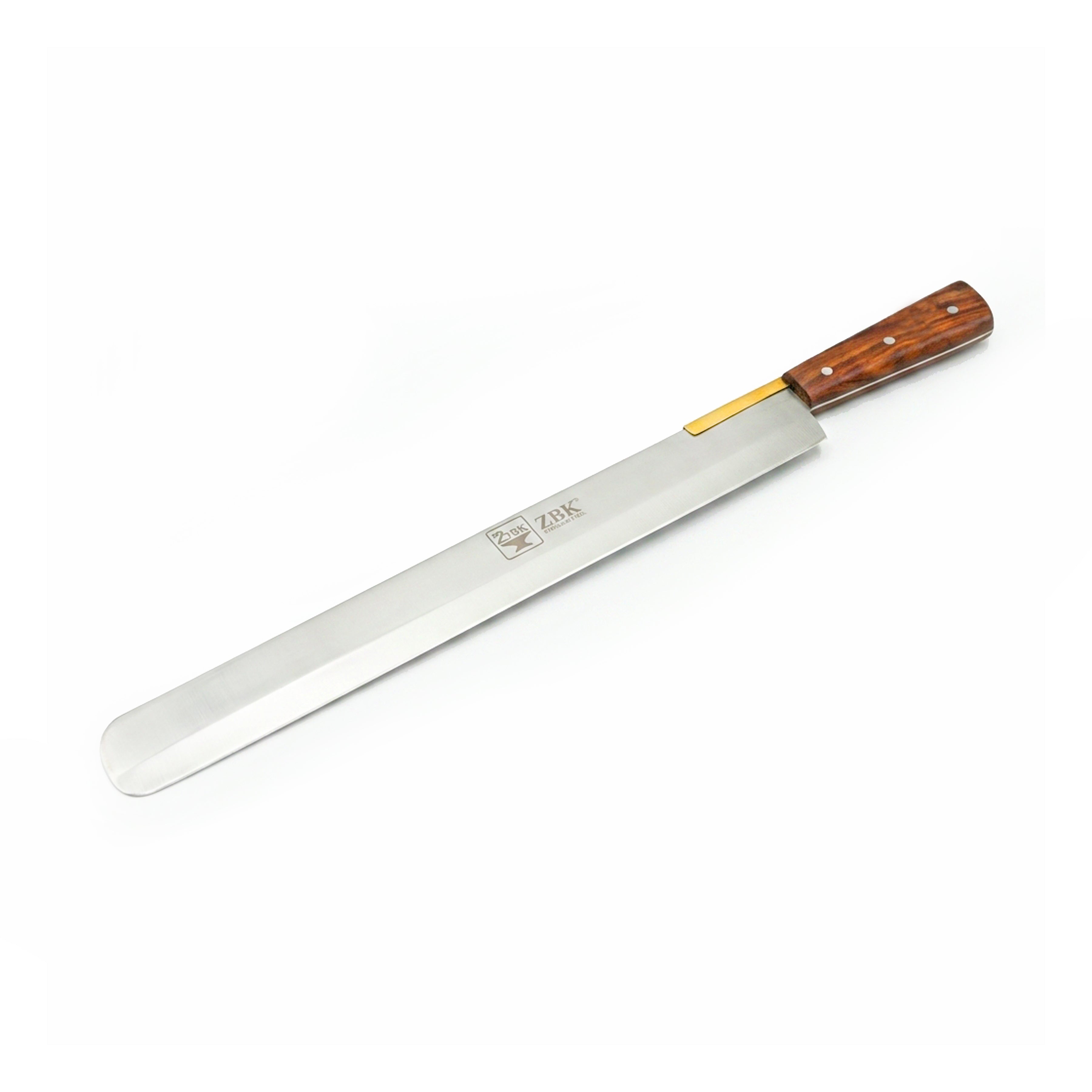 Z.B.K 16-Inch Stainless Steel Shawarma Knife With Wooden Handle