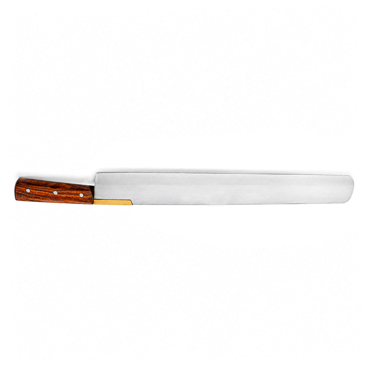 Z.B.K 16-Inch Stainless Steel Shawarma Knife With Wooden Handle Kaka Bawa Sons