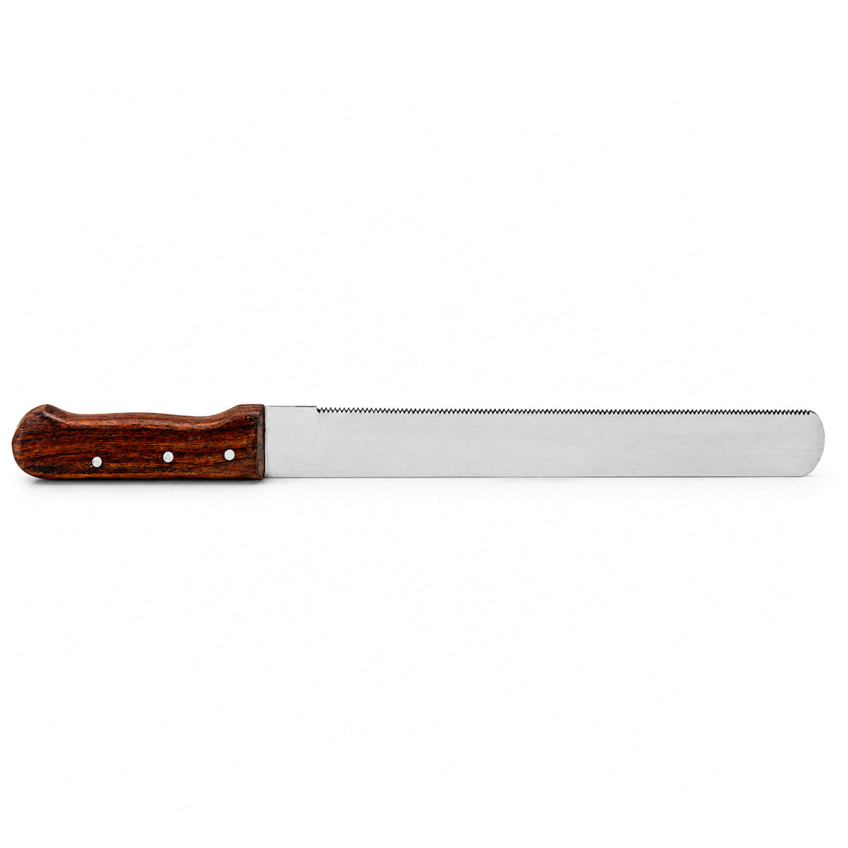 Z.B.K Stainless Steel Burger Knife With Wooden Handle Kaka Bawa Sons