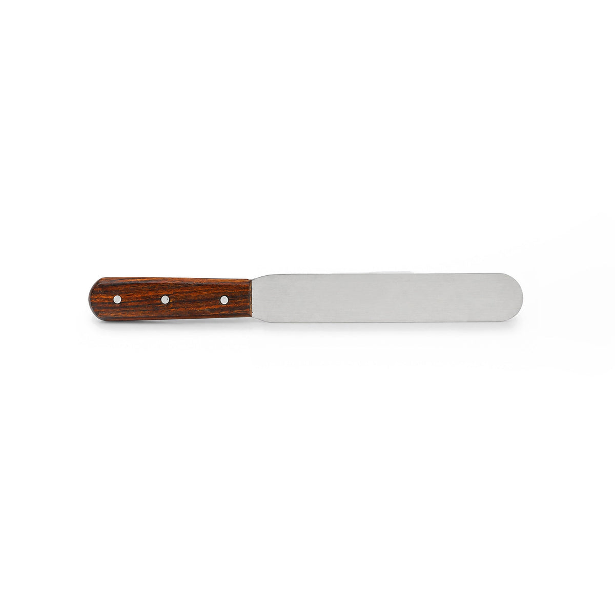 Z.B.K Stainless Steel Spatula With Wooden Handle Kaka Bawa Sons