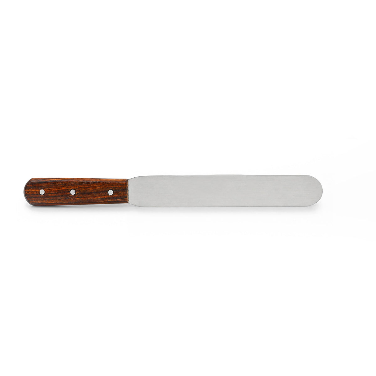 Z.B.K Stainless Steel Spatula With Wooden Handle Kaka Bawa Sons