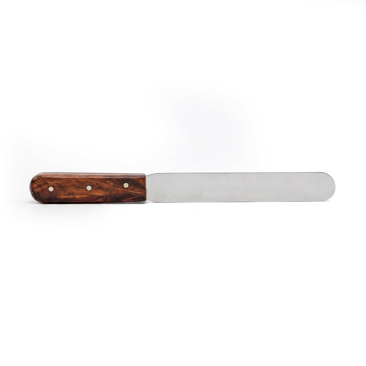Z.B.K Stainless Steel Spatula With Wooden Handle Kaka Bawa Sons