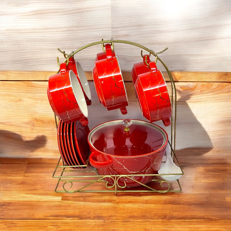 Onemore Soup Set of 21 pcs with stand
