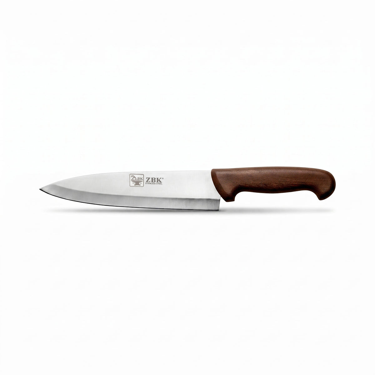 Z.B.K  12-Inch Stainless Steel Butcher Knife With Colored Wooden Handle