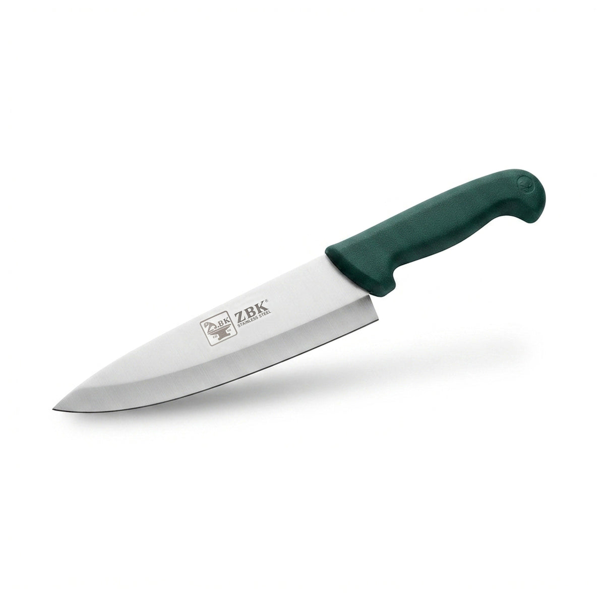 Z.B.K  12-Inch Stainless Steel Butcher Knife With Colored Wooden Handle
