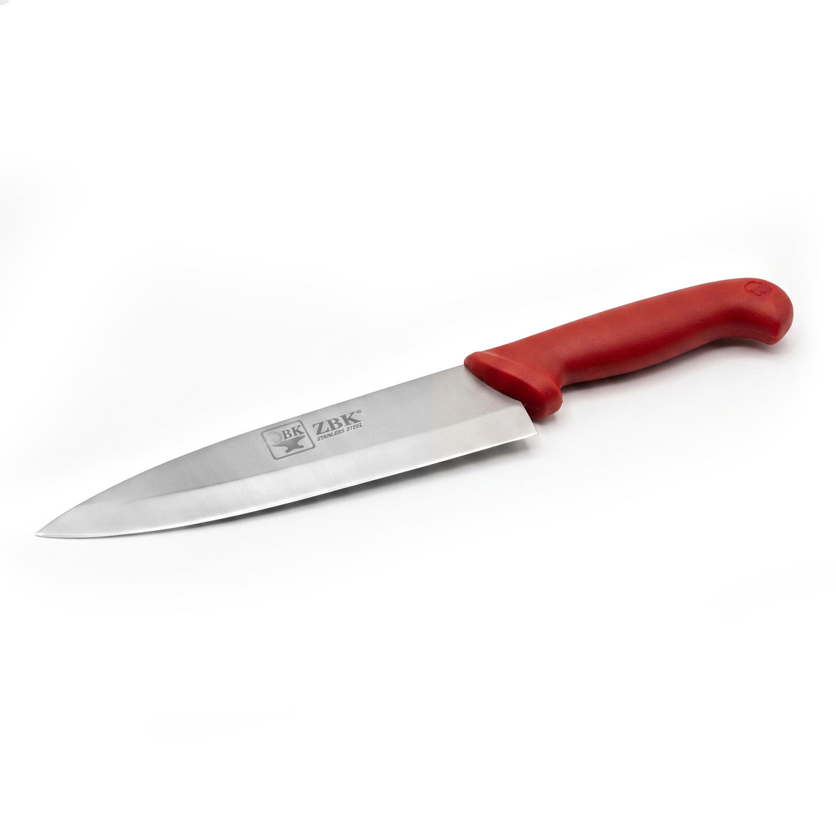 Z.B.K  12-Inch Stainless Steel Butcher Knife With Colored Wooden Handle