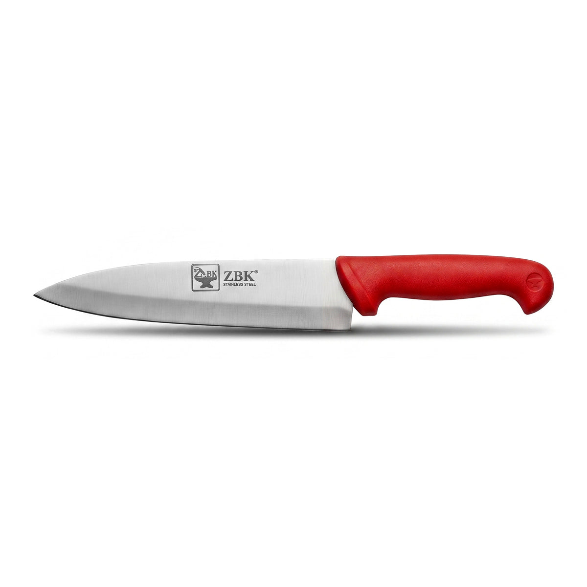Z.B.K  12-Inch Stainless Steel Butcher Knife With Colored Wooden Handle