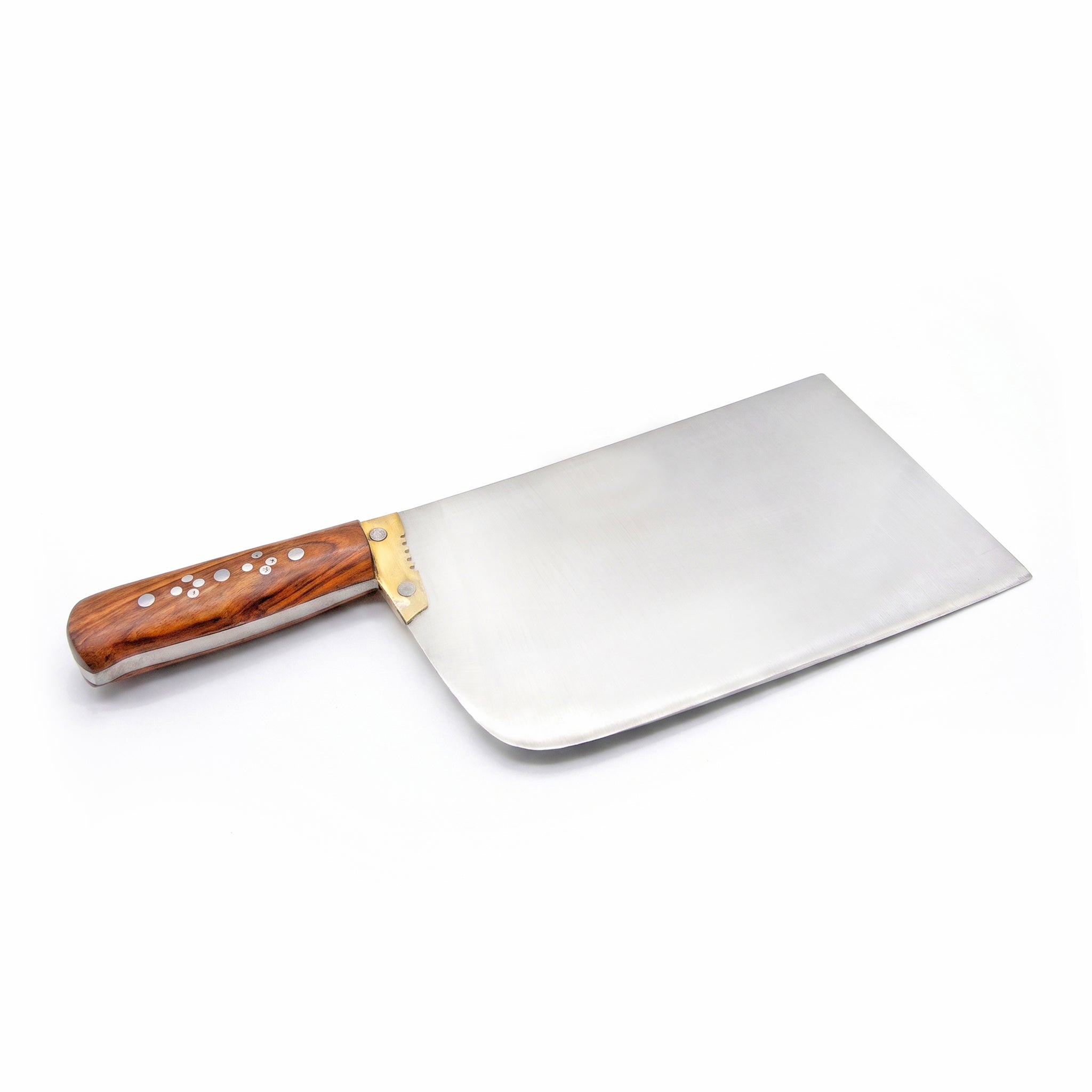 Z.B.K 1-Kg Heavy-Duty Square Butcher Chopper With Wooden Handle