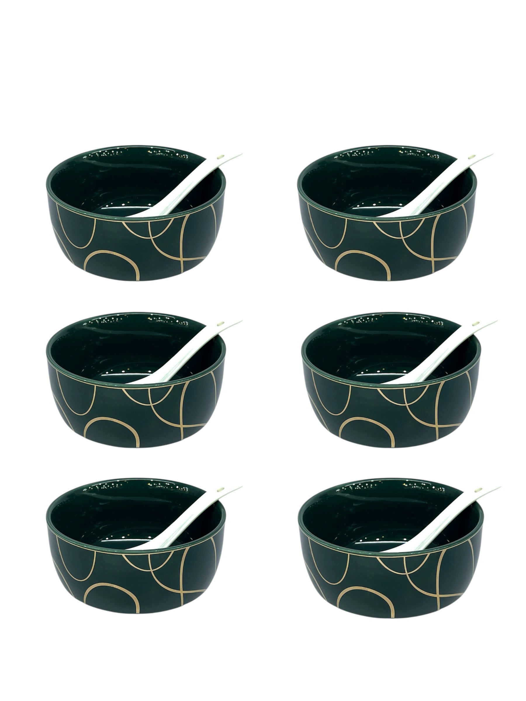 Onemore Soup Set Green (14/Pcs)
