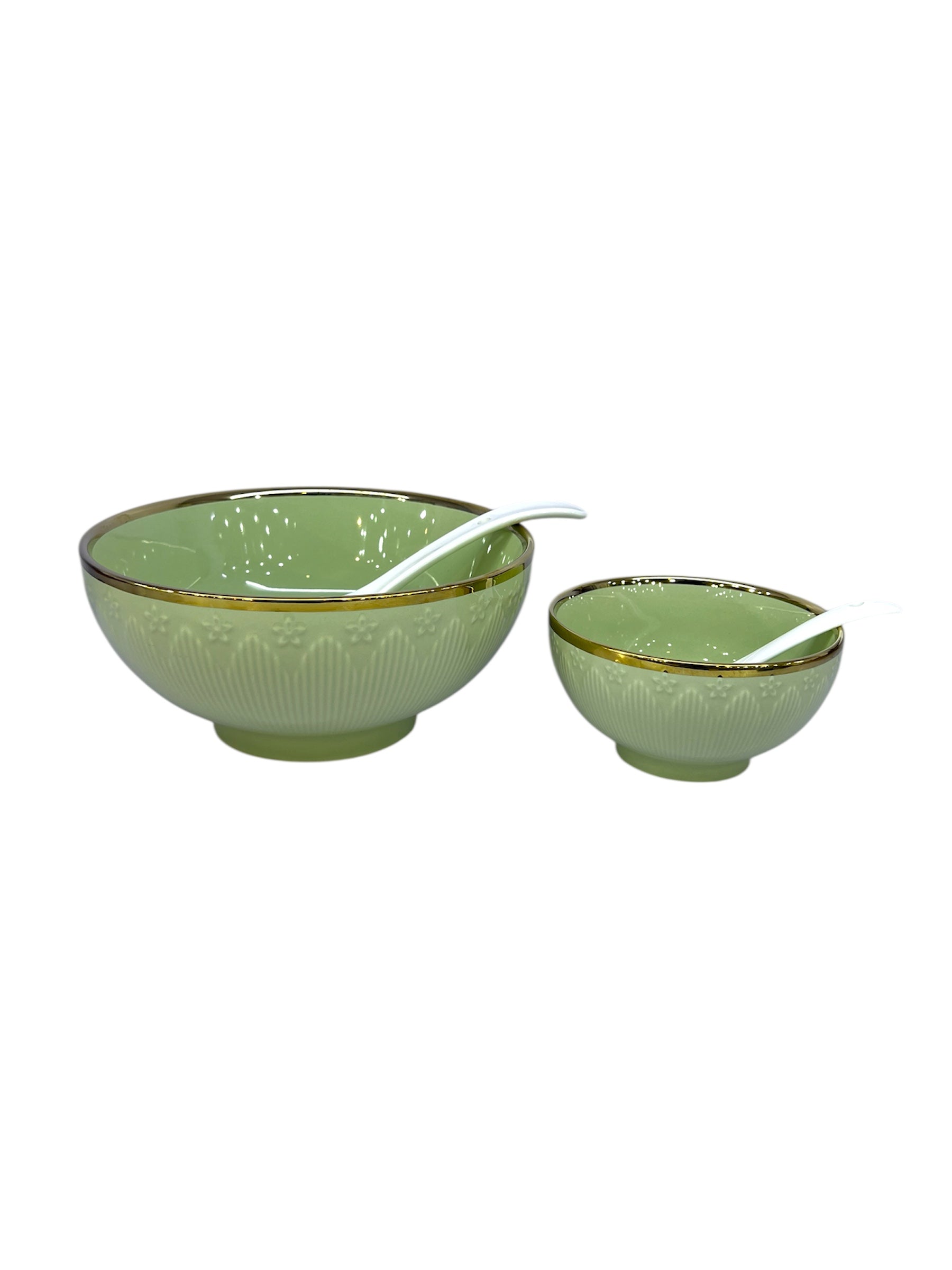 Onemore Soup Set Light Green (14/Pcs)
