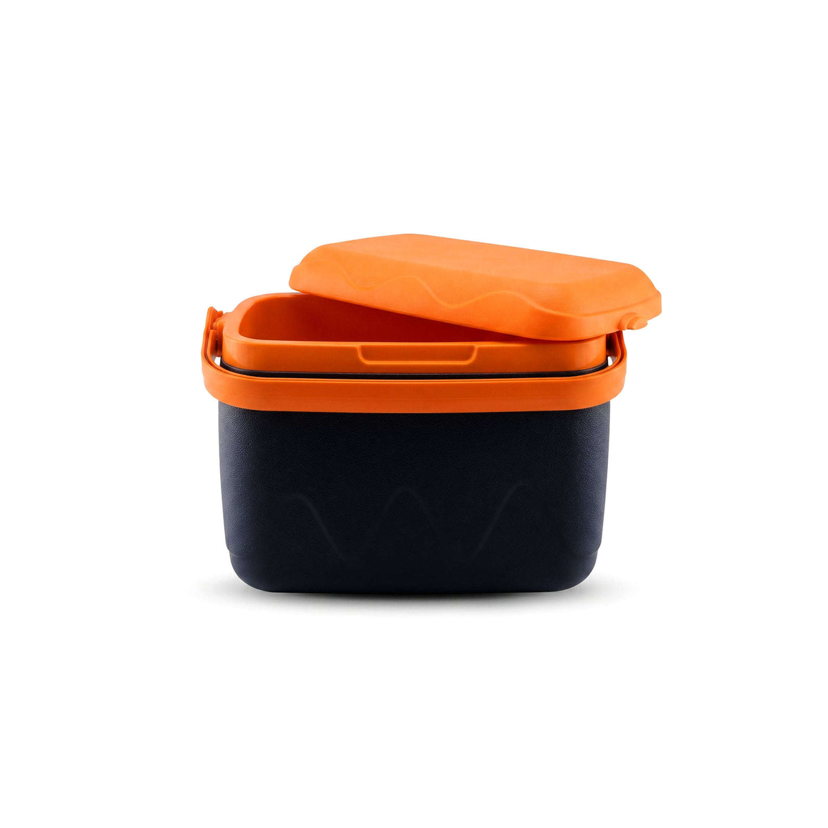 Gint Plastic Black & Orange Ice Box Kaka Bawa Sons