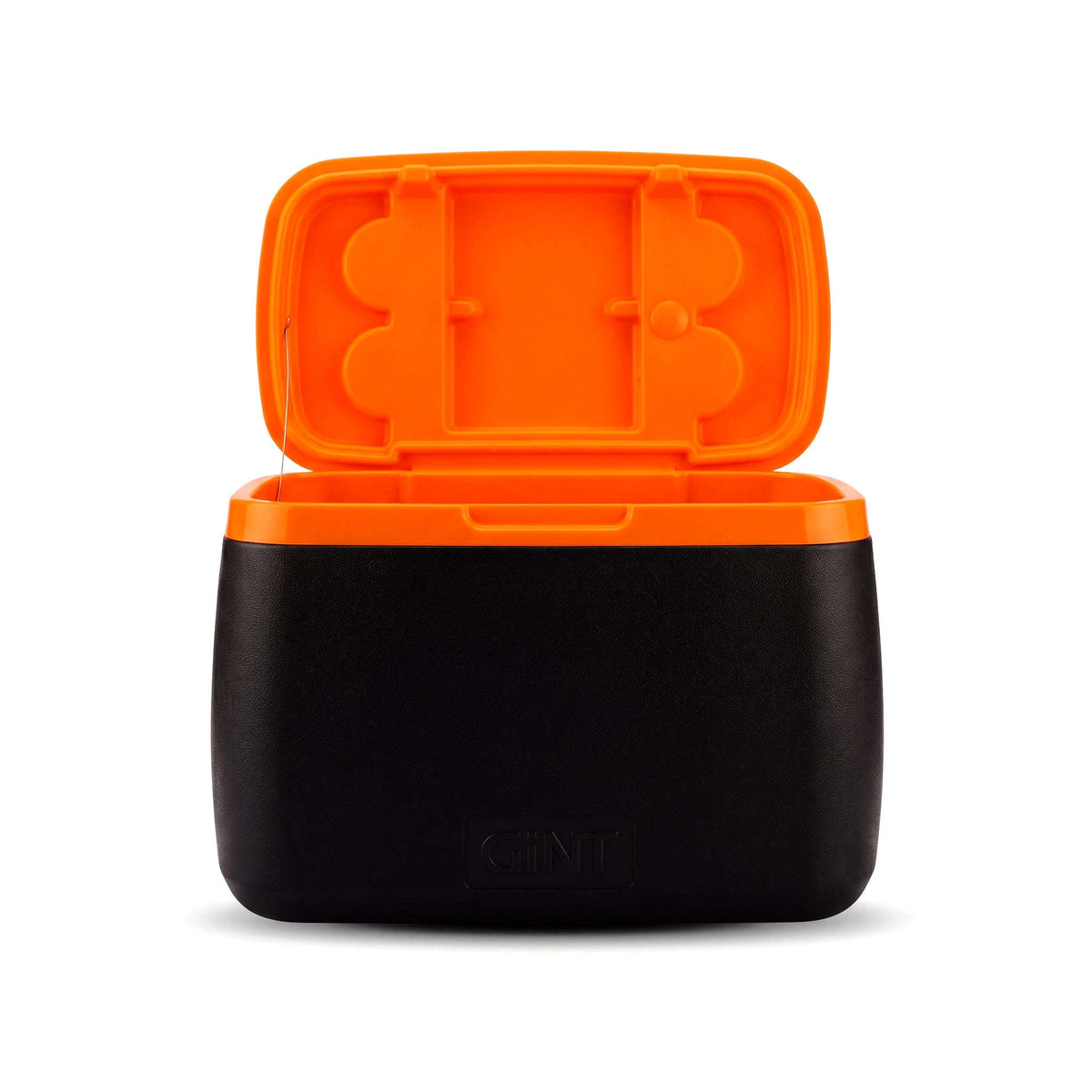Gint Plastic Black & Orange Ice Box Kaka Bawa Sons
