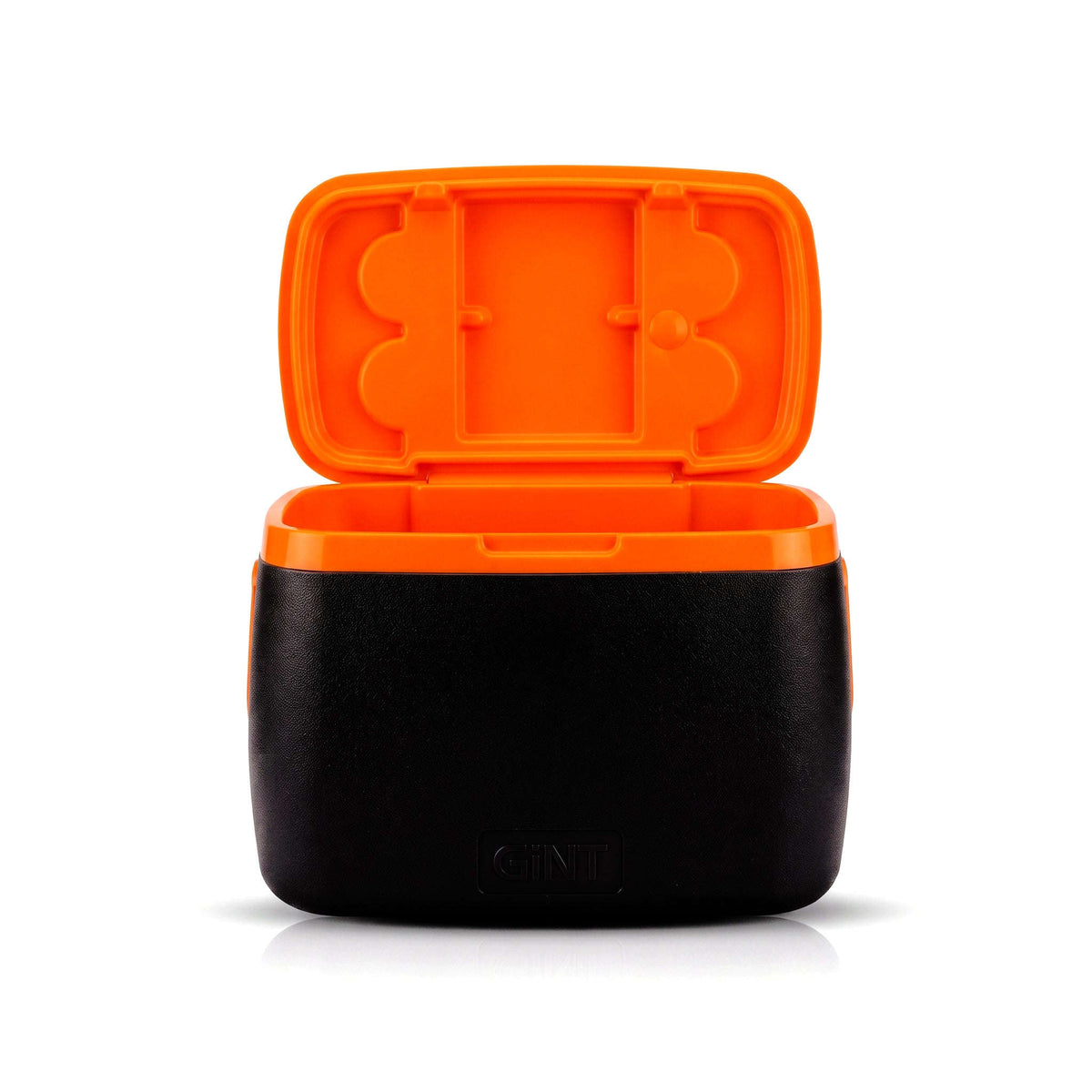 Gint Plastic Black & Orange Ice Box Kaka Bawa Sons
