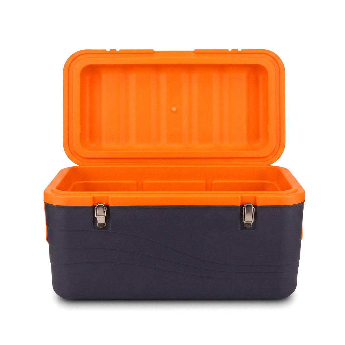 Gint Plastic Black & Orange Ice Box Kaka Bawa Sons